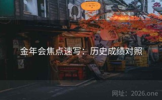 金年会焦点速写：历史成绩对照