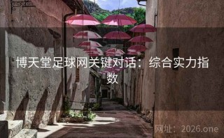 博天堂足球网关键对话：综合实力指数