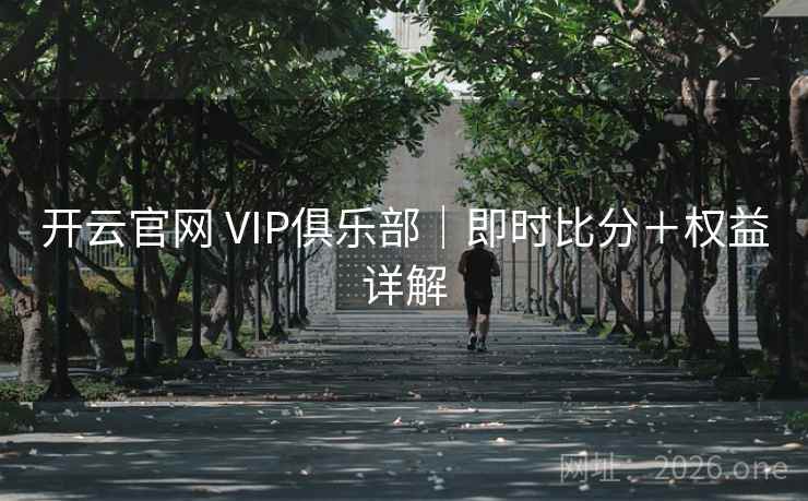 开云官网 VIP俱乐部｜即时比分＋权益详解  第2张