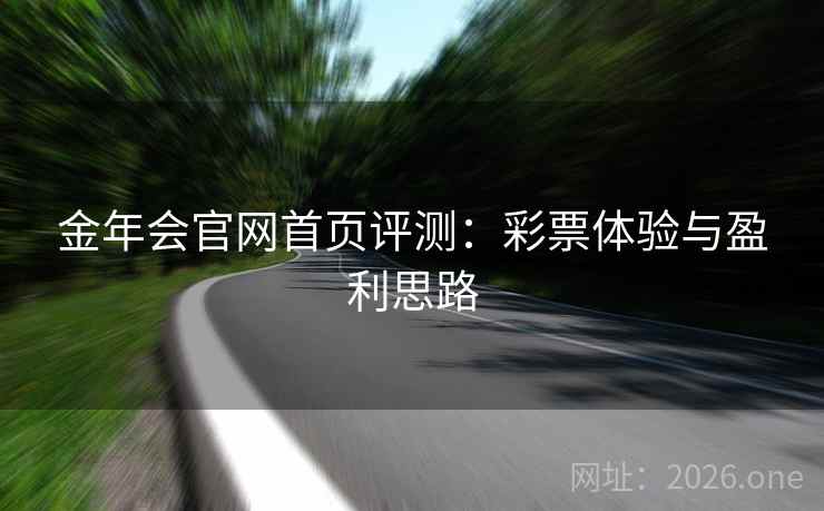 金年会官网首页评测：彩票体验与盈利思路  第2张
